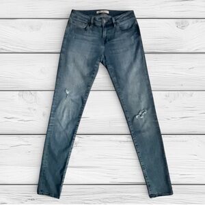 Mavi Jeans Adriana Ankle Mid Rise Super Skinny Jeans Sz 24-26